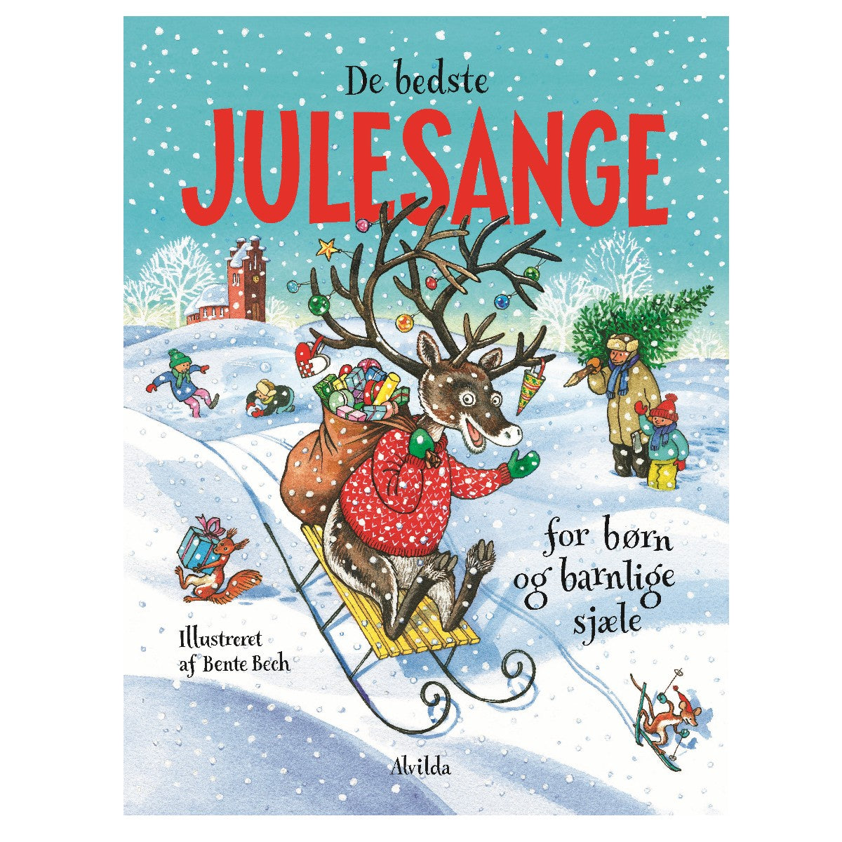 Børnebog Bedste Julesange For Børn Barnlige Sjæle Børnebog Legekammeraten - Babybøger  - 9788741500249