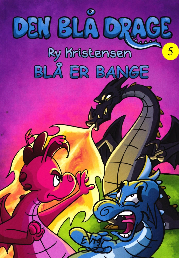 Blå Den Drage Bange - Forlaget Evig Babybøger  - 9788793756168