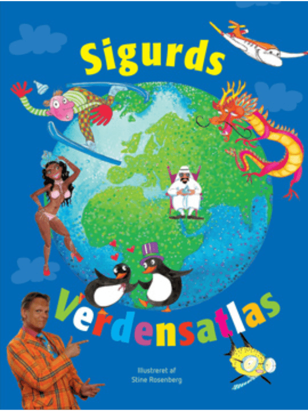 Børnebog Sigurds Verdensatlas Børnebog Legekammeraten - Babybøger  - 9788740007374