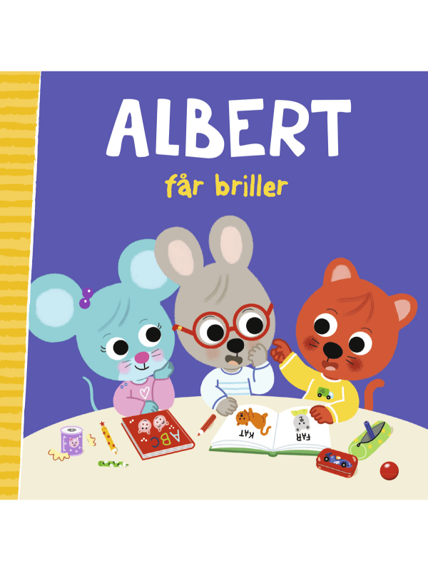 Børnebog Albert Får Briller Børnebog Legekammeraten - Babybøger  - 9788772054391