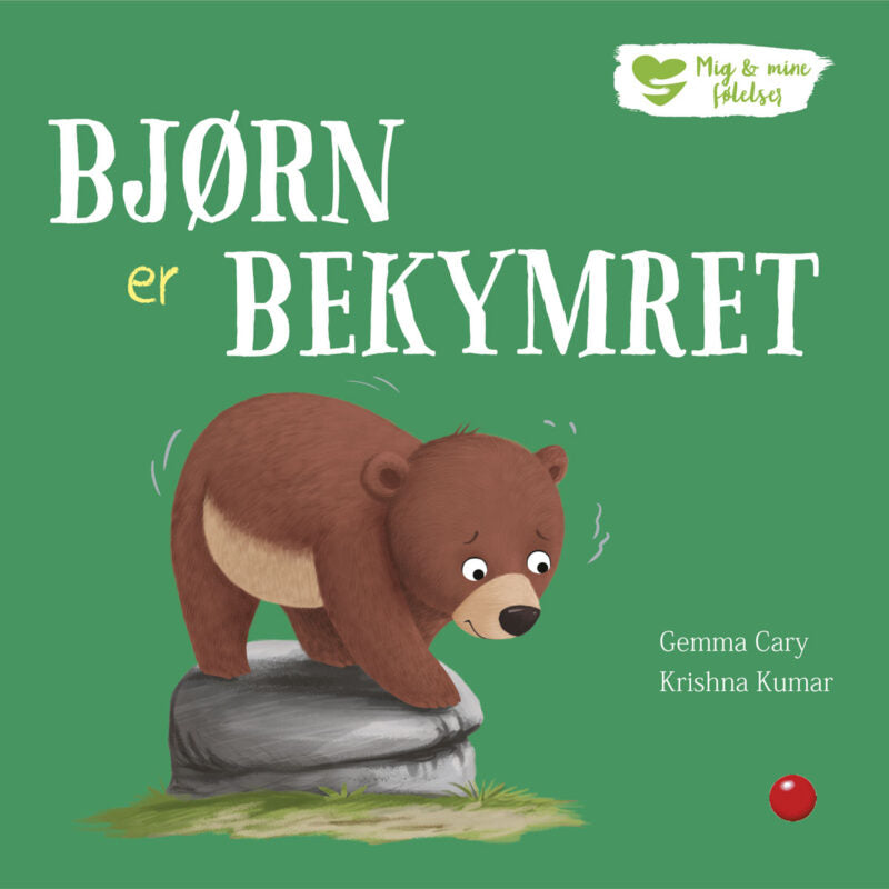 Børnebog Bjørn Bekymret Børnebog Legekammeraten - Bolden Babybøger  - 9788772057132