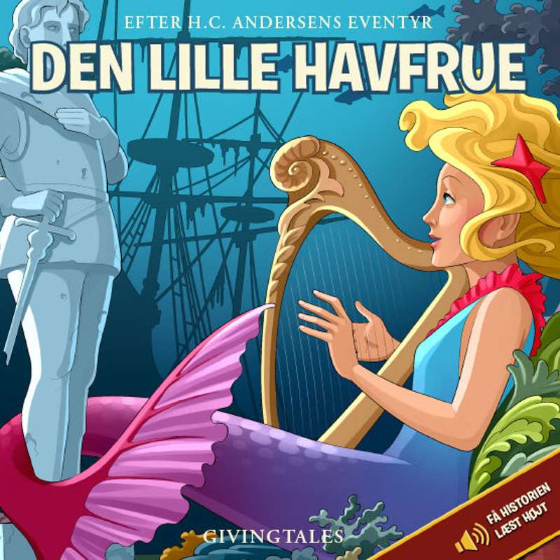 Givingtales Børnebog Den Lille Havfrue Fortalt Sofie Gråbøl - Givingtales Babybøger  - 9788793897021
