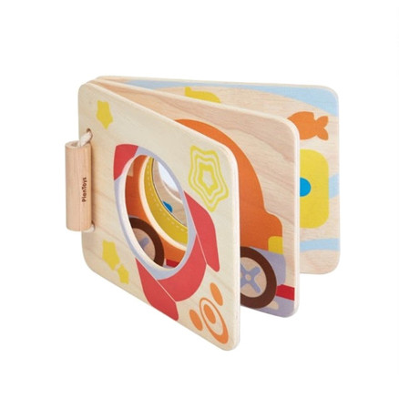 Plantoys Spejl Babybog - Plantoys Babybøger  - 8854740052438