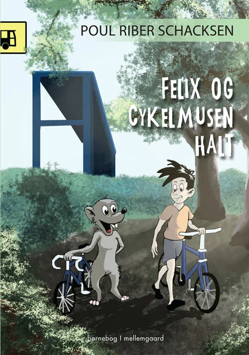 Felix Cykelmusen Halt - Mellemgaard Babybøger  - 9788793204782